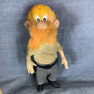 Vintage YOSEMITE SAM Doll 1968 Warner Bros R. Dakin & Co No Hat